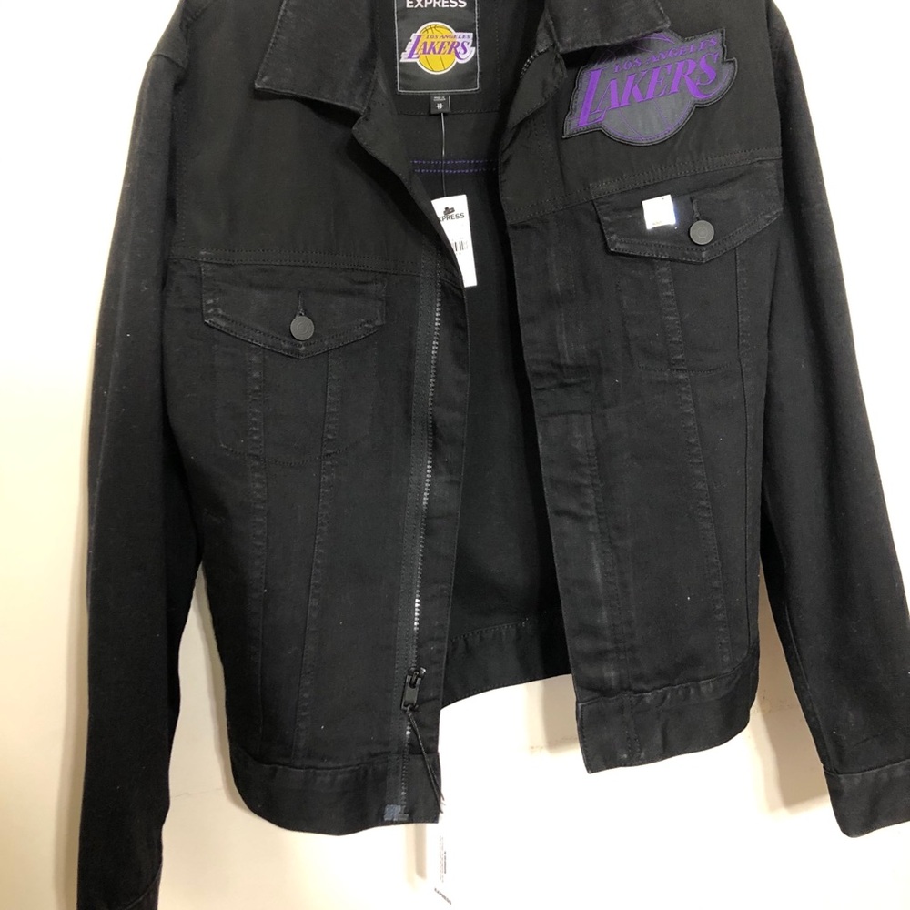 Express Jean Jacket LA Lakers